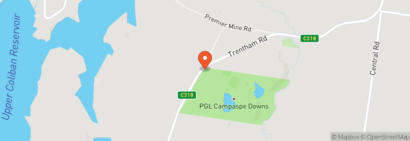 Map of Pgl Campaspe Downs Adventure Camp