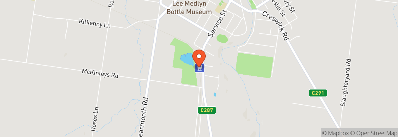 Map of Clunes Football Netball Club