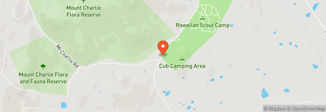 Map of Rowallan Scout Camp