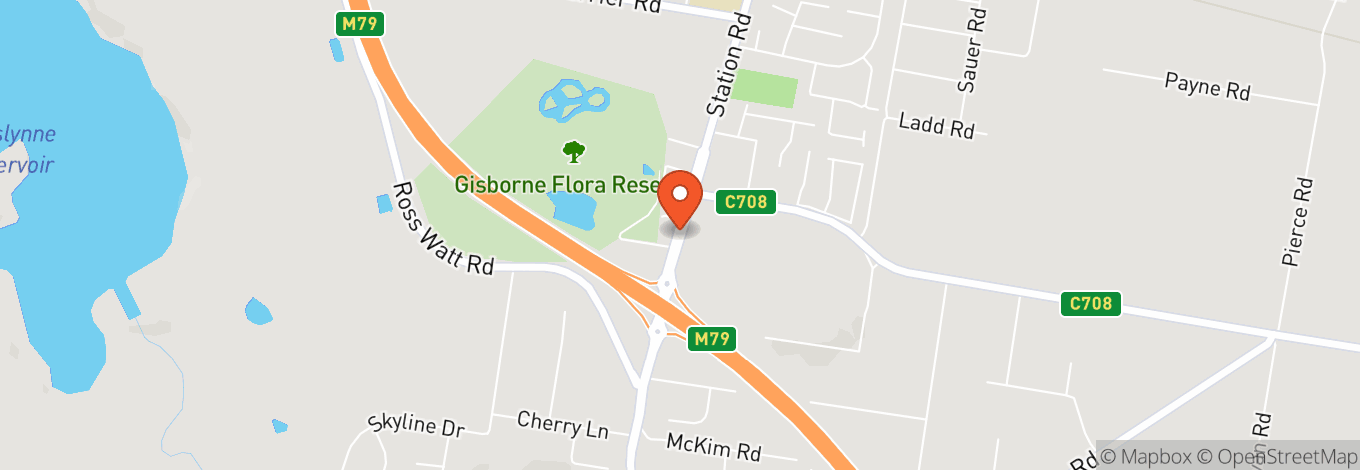 Map of Gisborne Circus Site