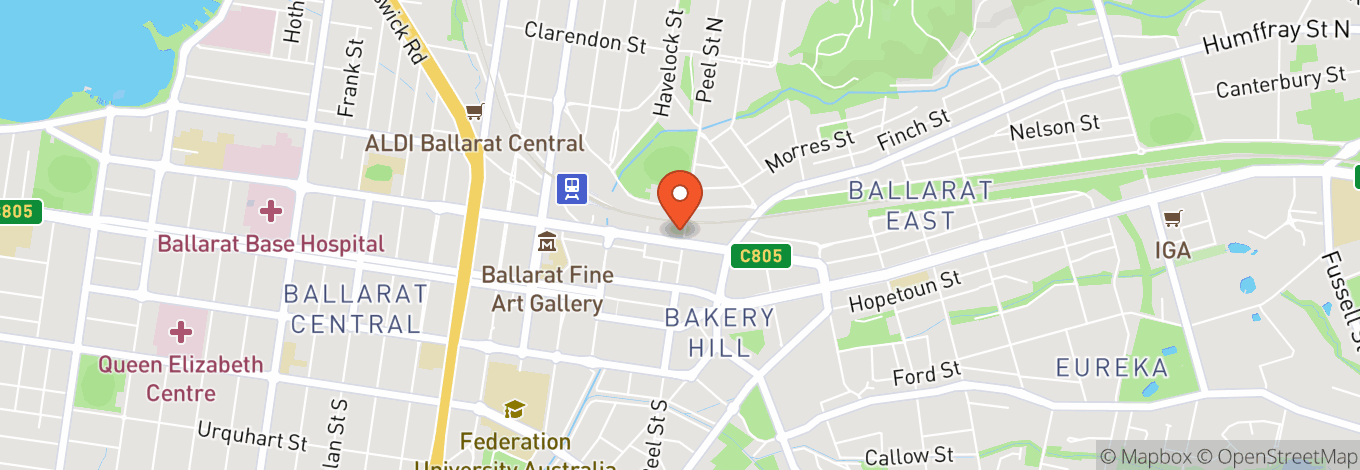Map of Freight Bar & Rooftop