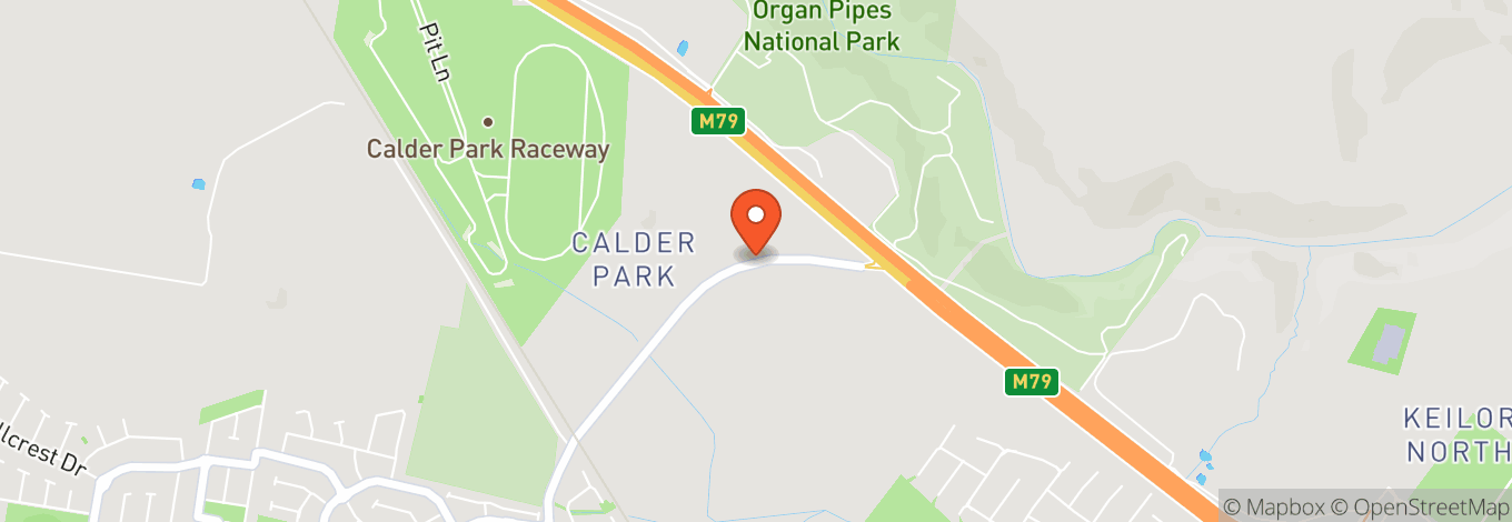 Map of Calder Park Thunderdome