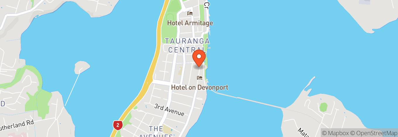 Map of Luxe Cinemas Tauranga