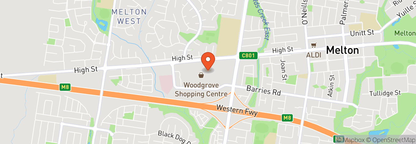 Map of Woodgrove Shopping Centre
