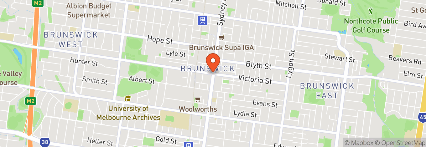 Map of Multiple Venues (Brunswick)