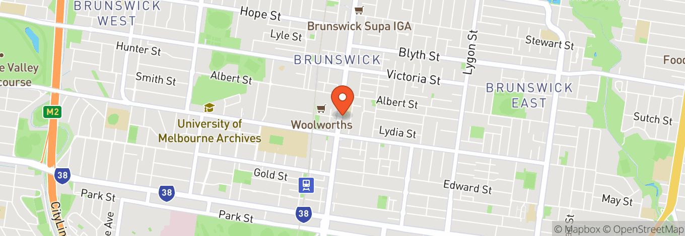 Map of Brunswick Ballroom
