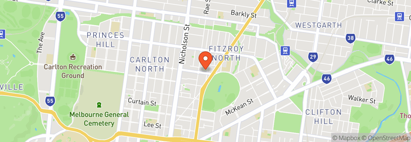 Map of 75 Reid Street