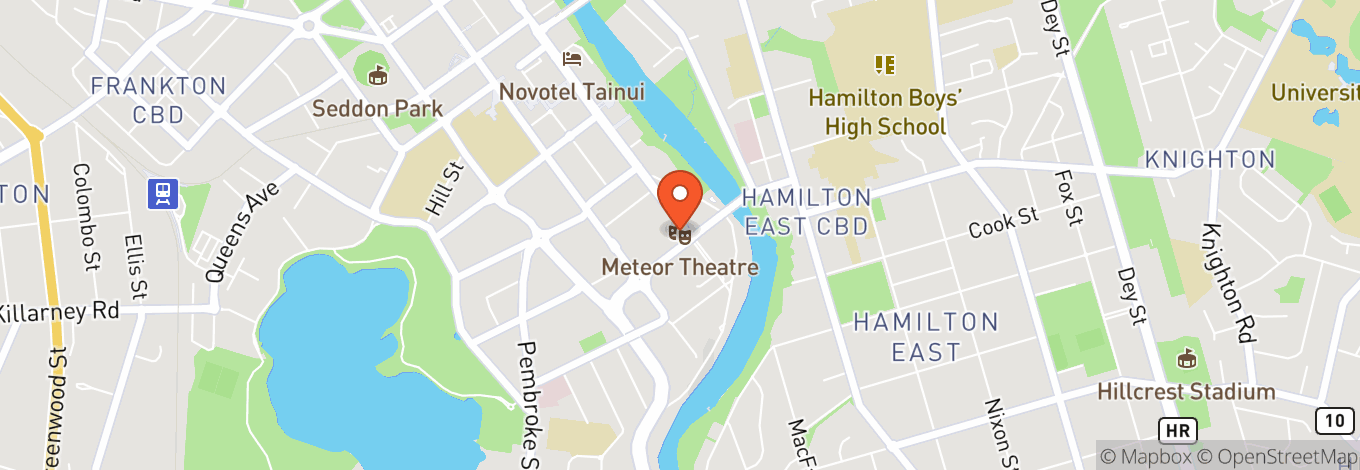 Map of The Meteor Theatre