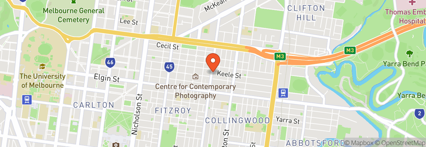 Map of The Craft & Co - Collingwood