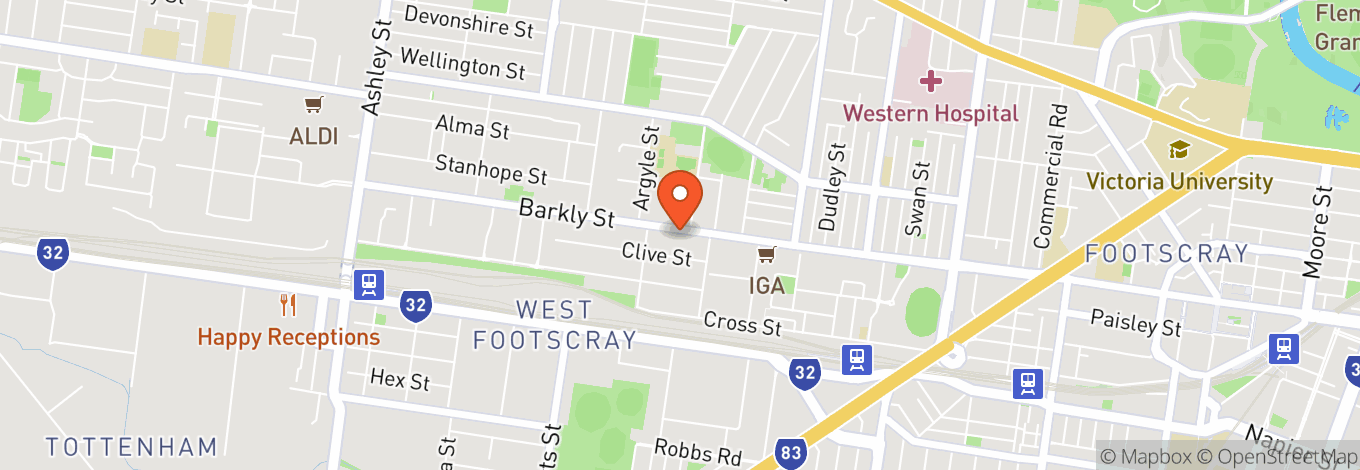 Map of Zymurgy West Footscray
