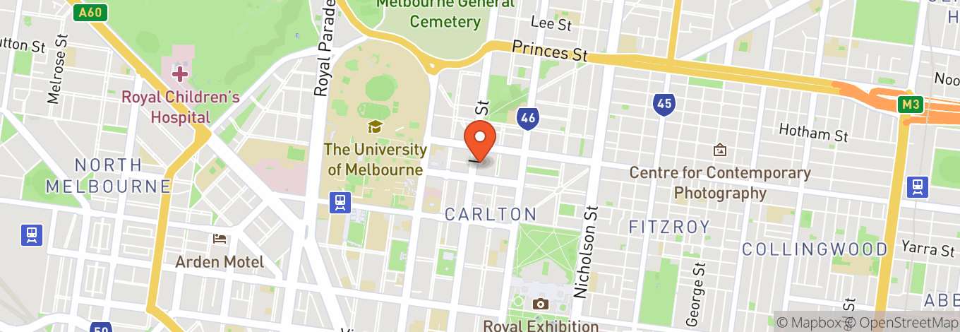Map of Cinema Nova