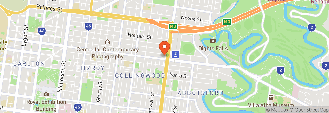 Map of 165 Sackville St
