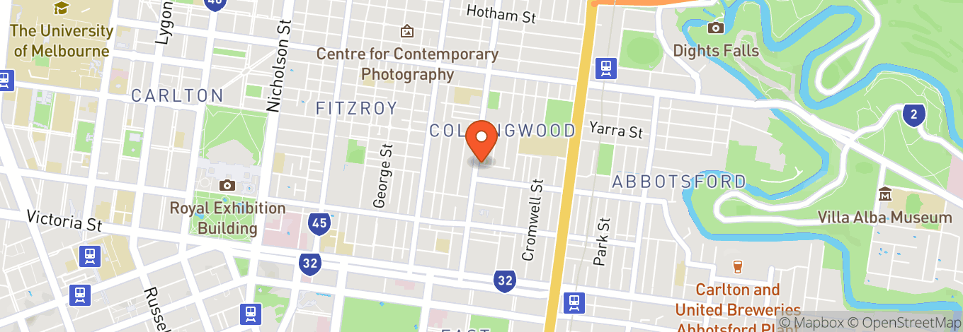 Map of Wet On Wellington