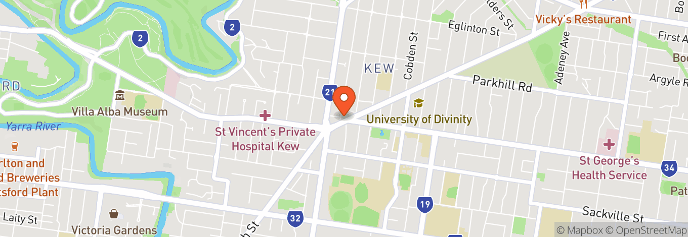 Map of Skinny Dog Hotel
