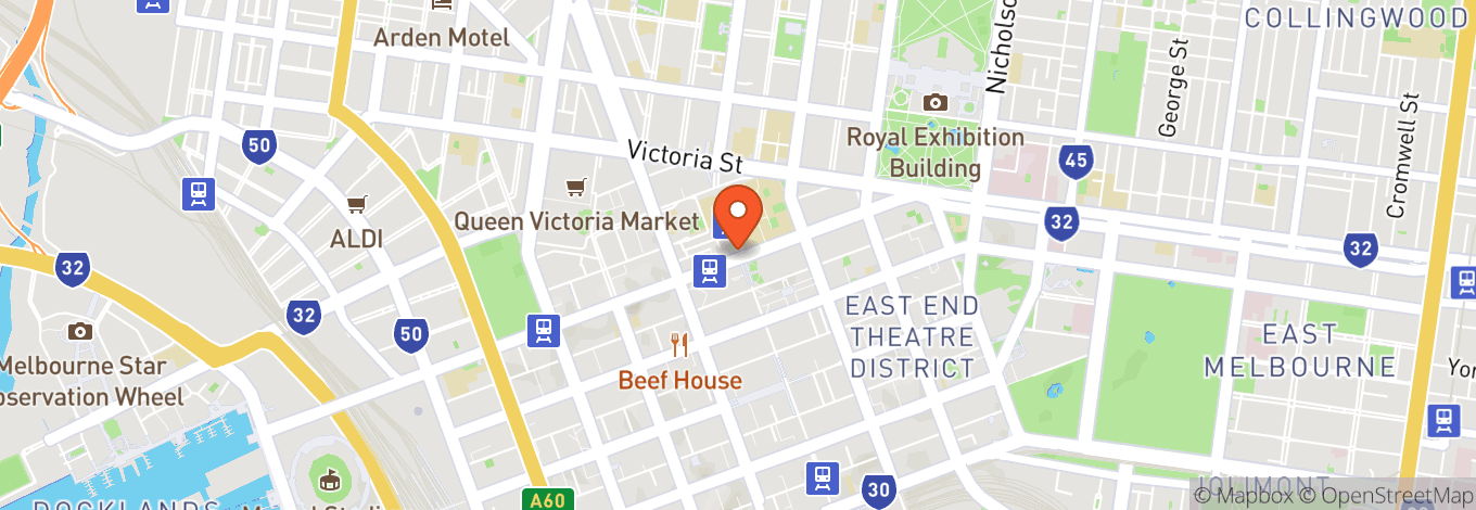 Map of Hoyts Melbourne Central