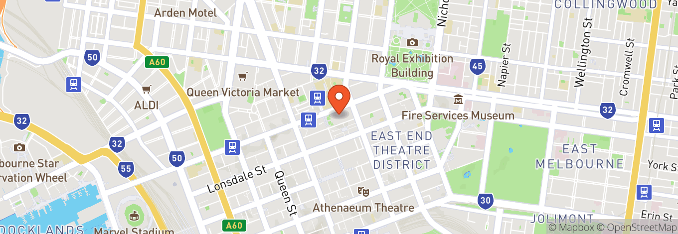 Map of State Library Theatrette