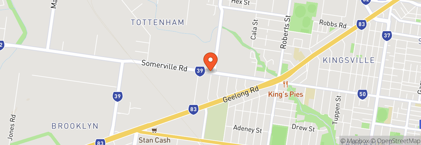 Map of Somerville Road