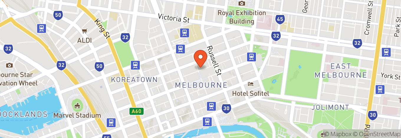 Map of Old Globe Alley