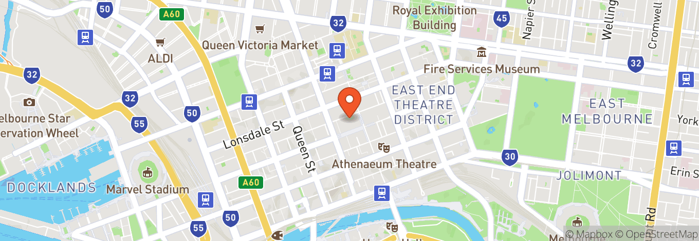 Map of David Jones - Bourke Street Mall