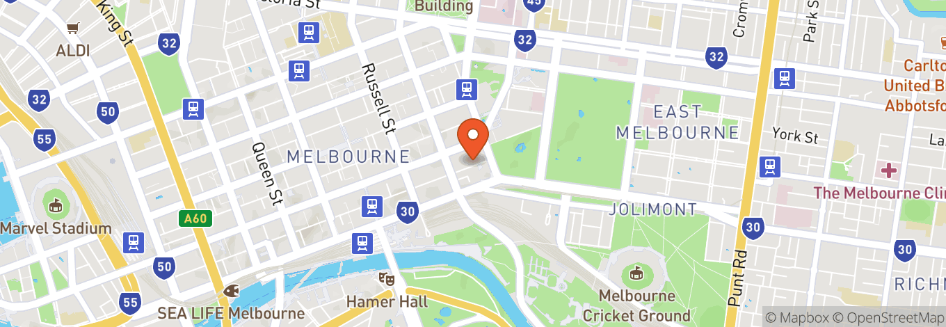 Map of Fortyfivedownstairs