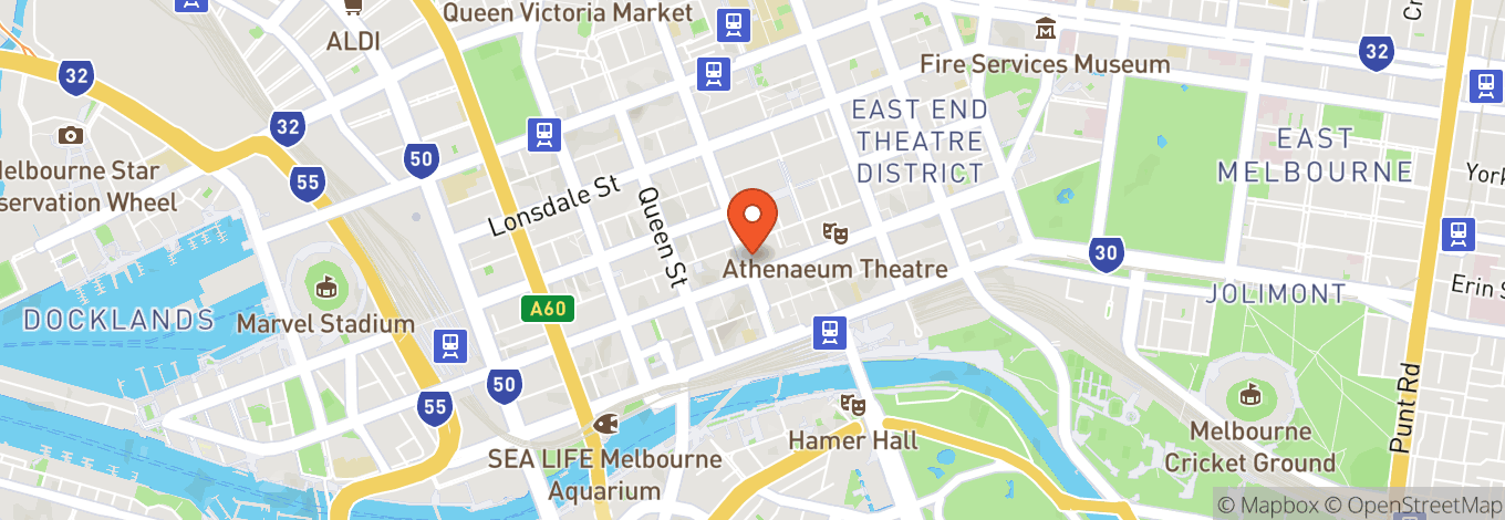Map of Art Masterclass Melbourne