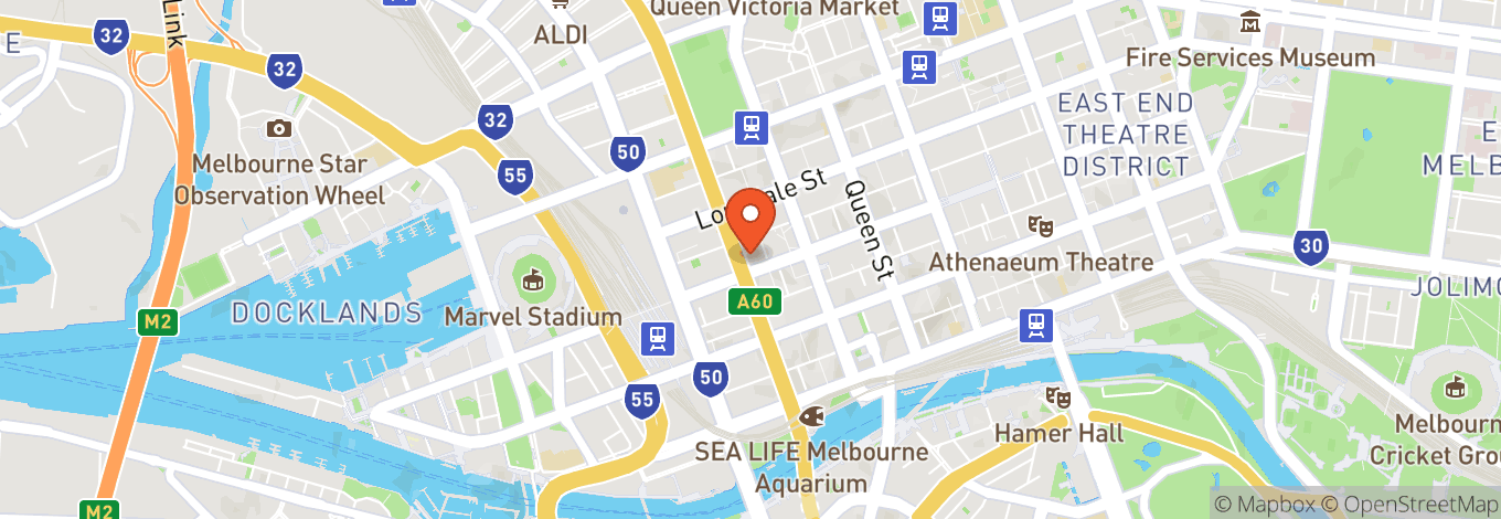 Map of Bourke Place