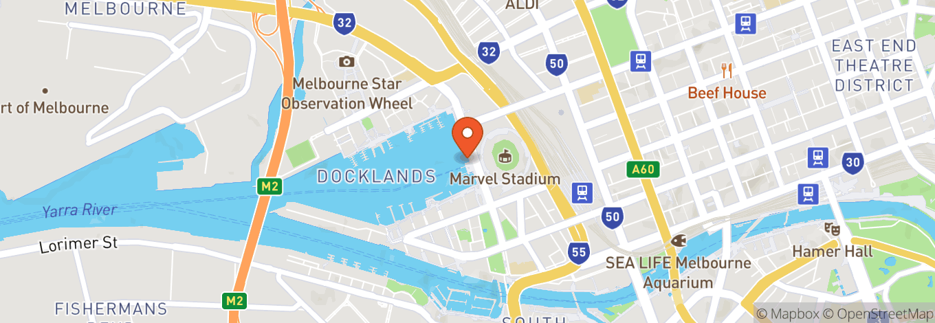 Map of Harbour Esplanade