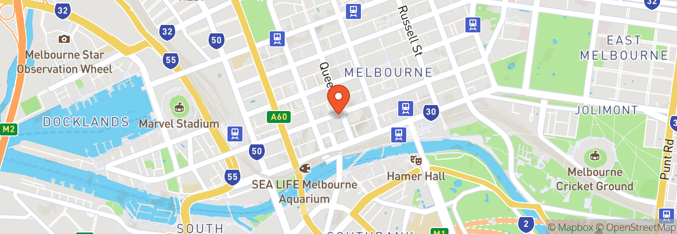 Map of Collins Coffee House