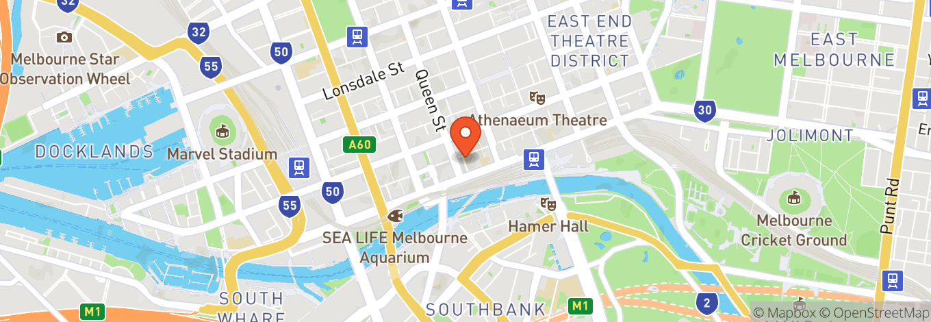 Map of Bond Melbourne