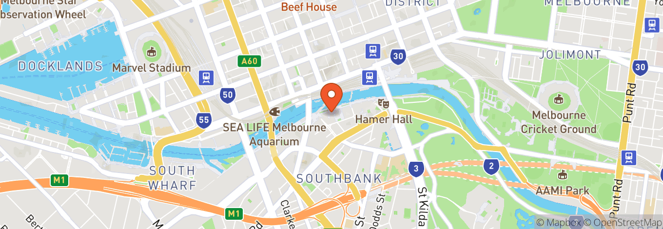 Map of Soho Restaurant And Bar