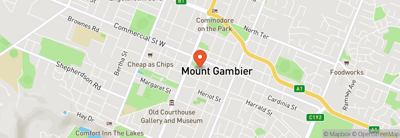 Map of Globe Hotel