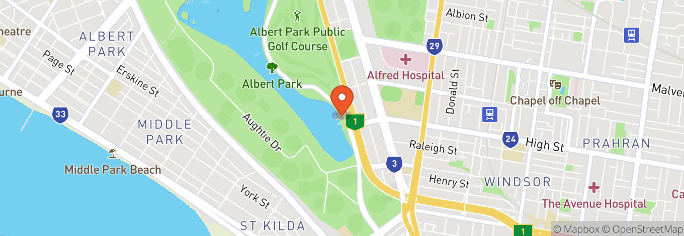 Map of Lakeside Pavillion