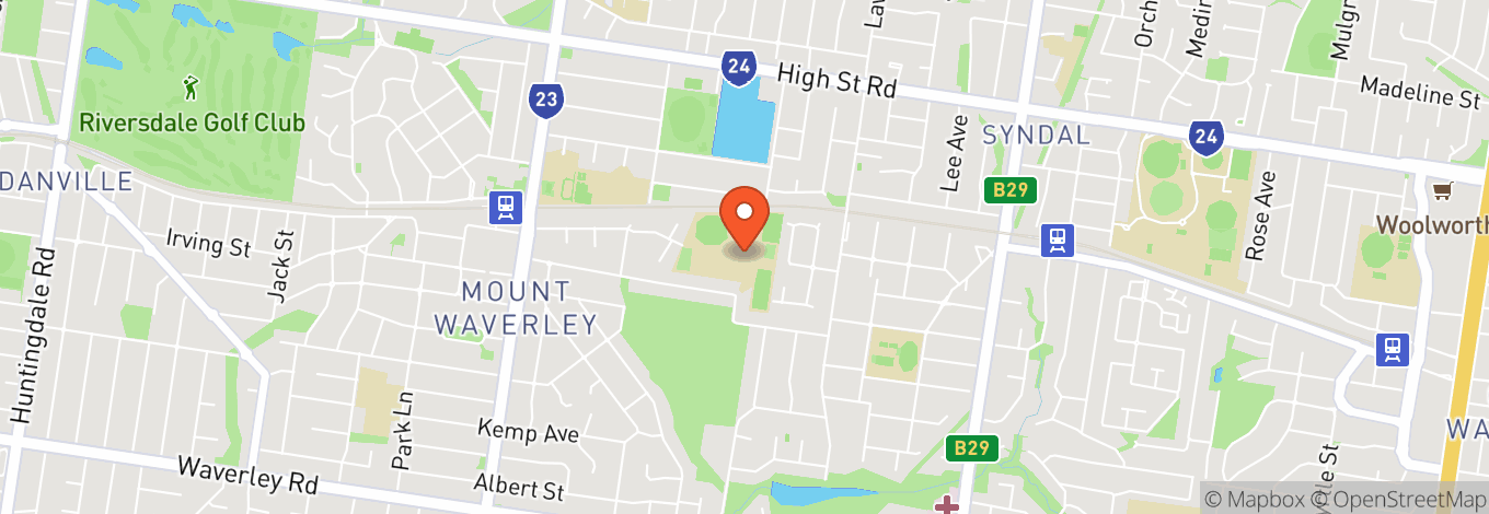 Map of Huntingtower Performing Arts Centre