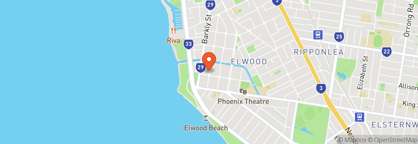 Map of M.O. Moran Reserve