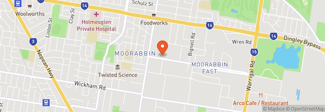 Map of M7 Warehouse