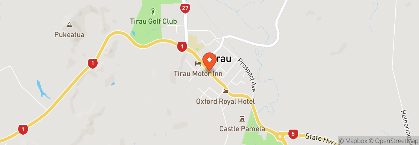 Map of Secret Location Tirau