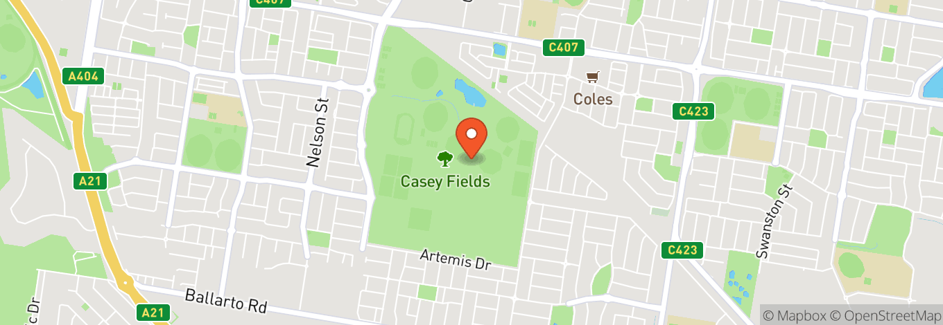 Map of Casey Fields