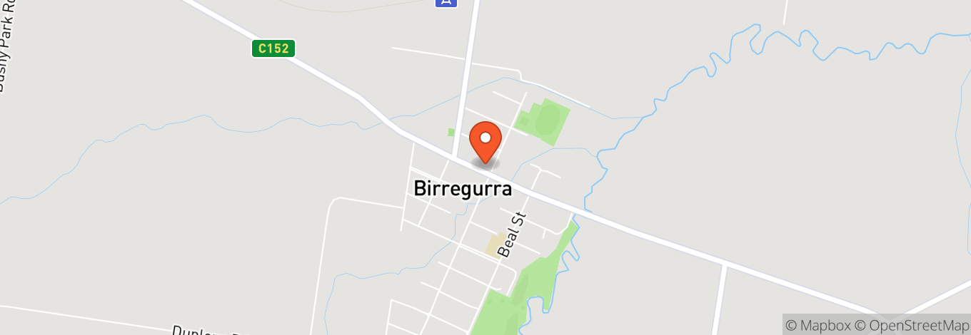 Map of Birregurra Hall