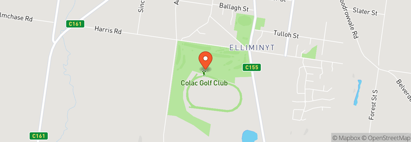Map of Colac Turf Club