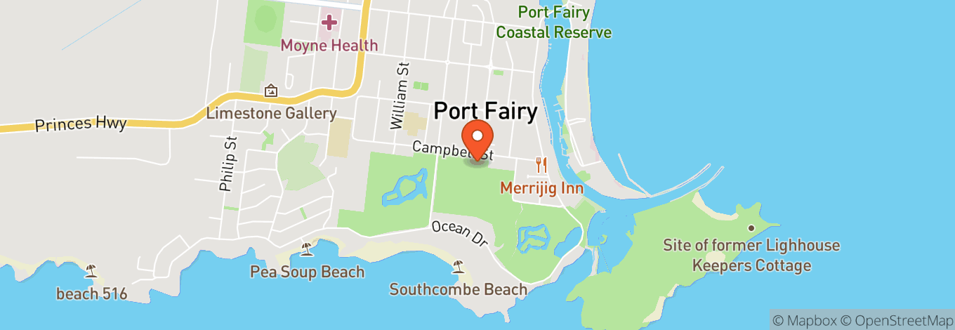 Map of Port Fairy Folk