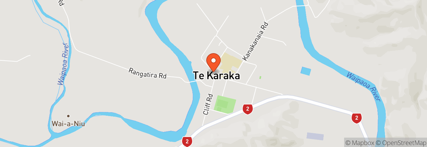 Map of The Rangatira Tavern