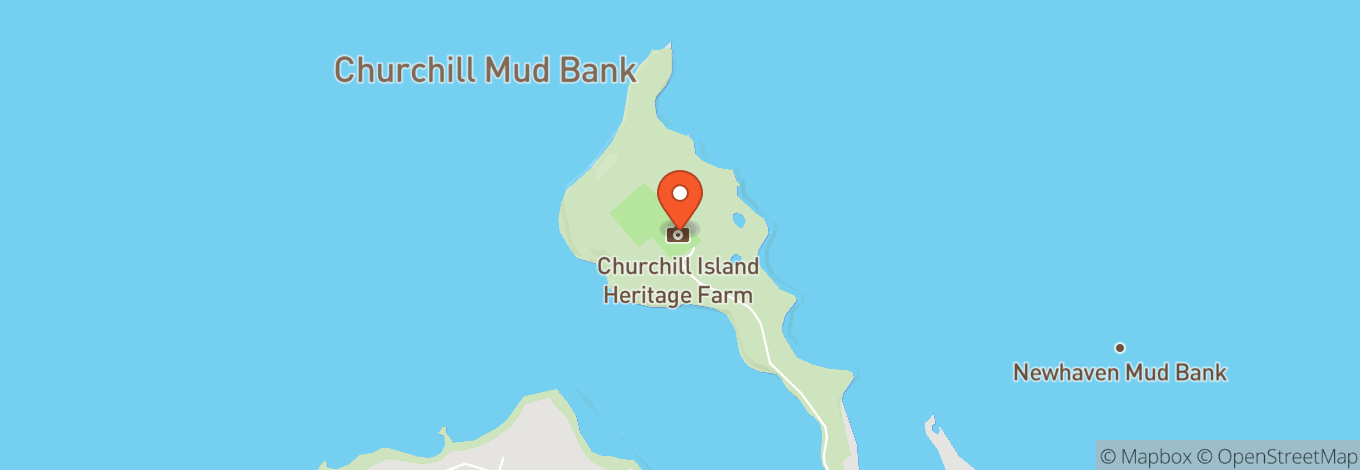 Map of Churchill Island (Phillip Island)