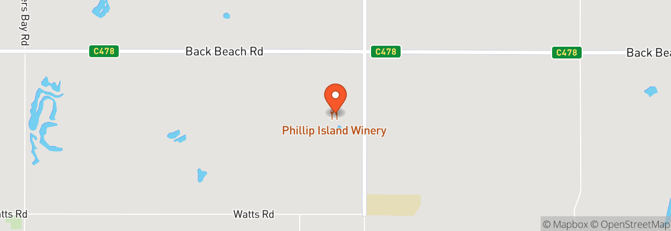 Map of Phillip Island Winery