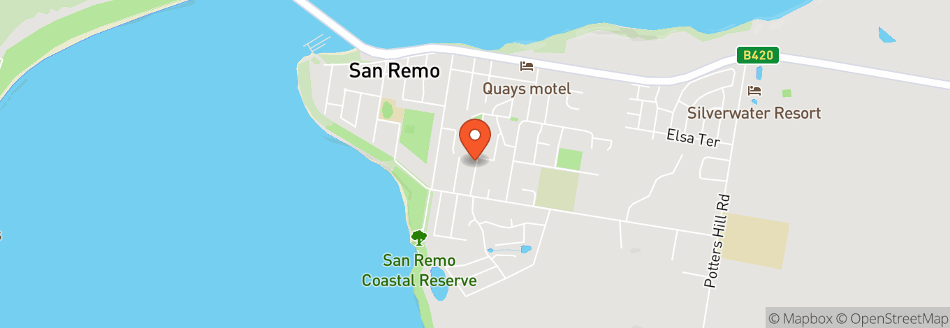 Map of Westernport-Hotel San Remo