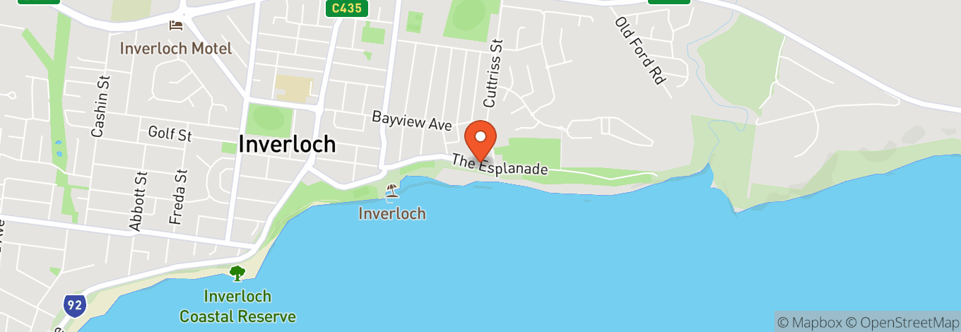 Map of The Glade in Inverloch