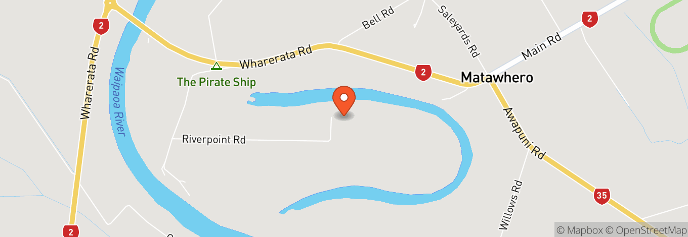 Map of Matawhero Wines