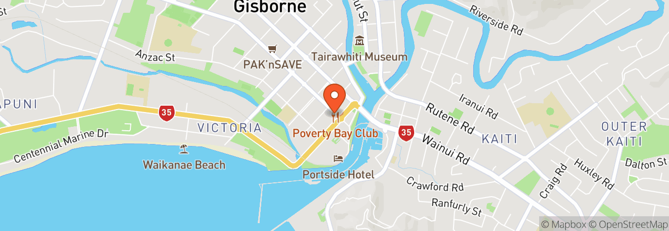 Map of Dome Cinema Gisborne