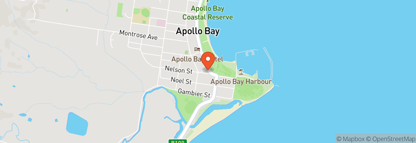 Map of Apollo Bay Distillery
