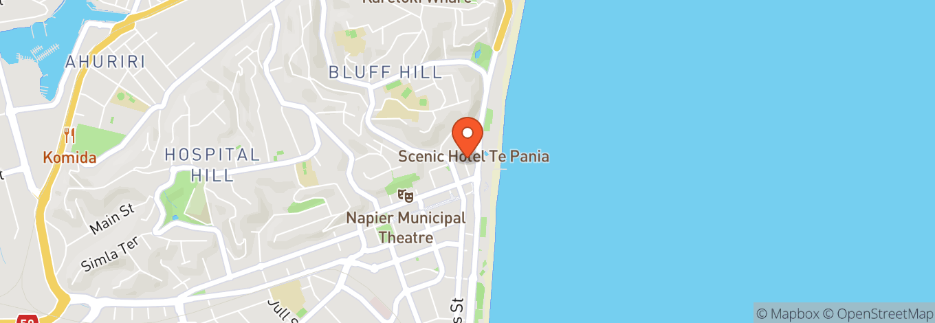 Map of Mtg Century Theatre