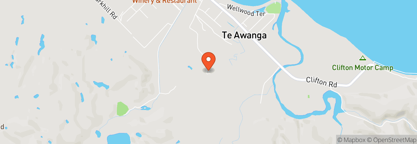 Map of Cape Estate Te Awanga Downs